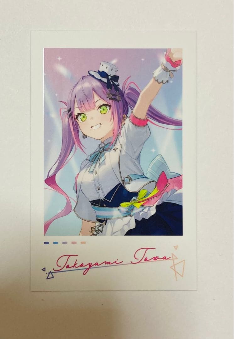 ホロライブ 5th fes expo 2024 チェキ風カード 常闇トワ - メルカリ