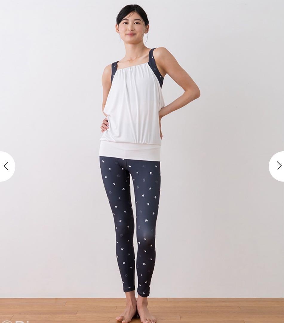 SUKALA ヨガウェア　レイヤードタンクトップ★ミッキーマウス★ SUKALA】レイヤードタンク＆レギンスセットアップ(Sサイズ ミニー