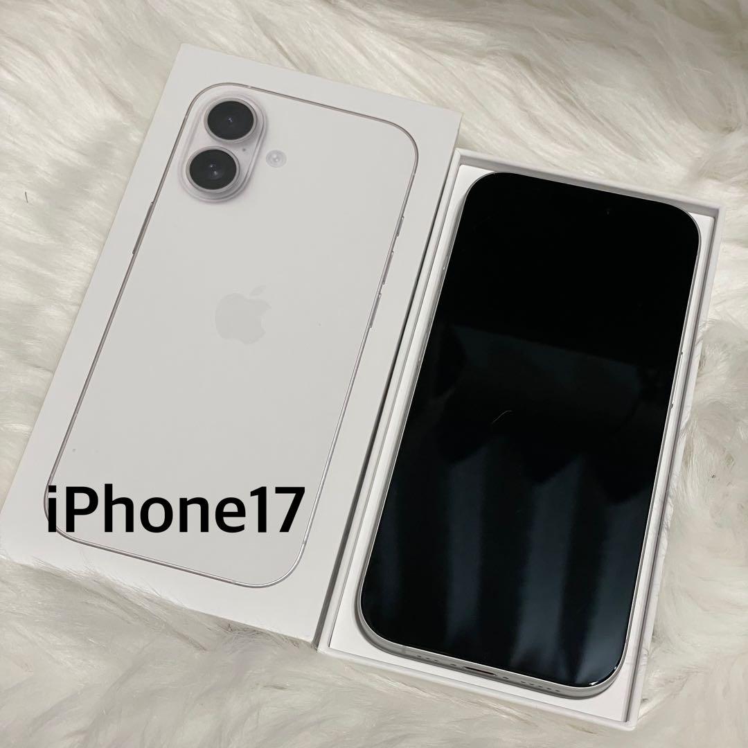 Apple iPhone17 ホワイト 本体　ほぼ未使用 newstar_iphone17-white-256gb