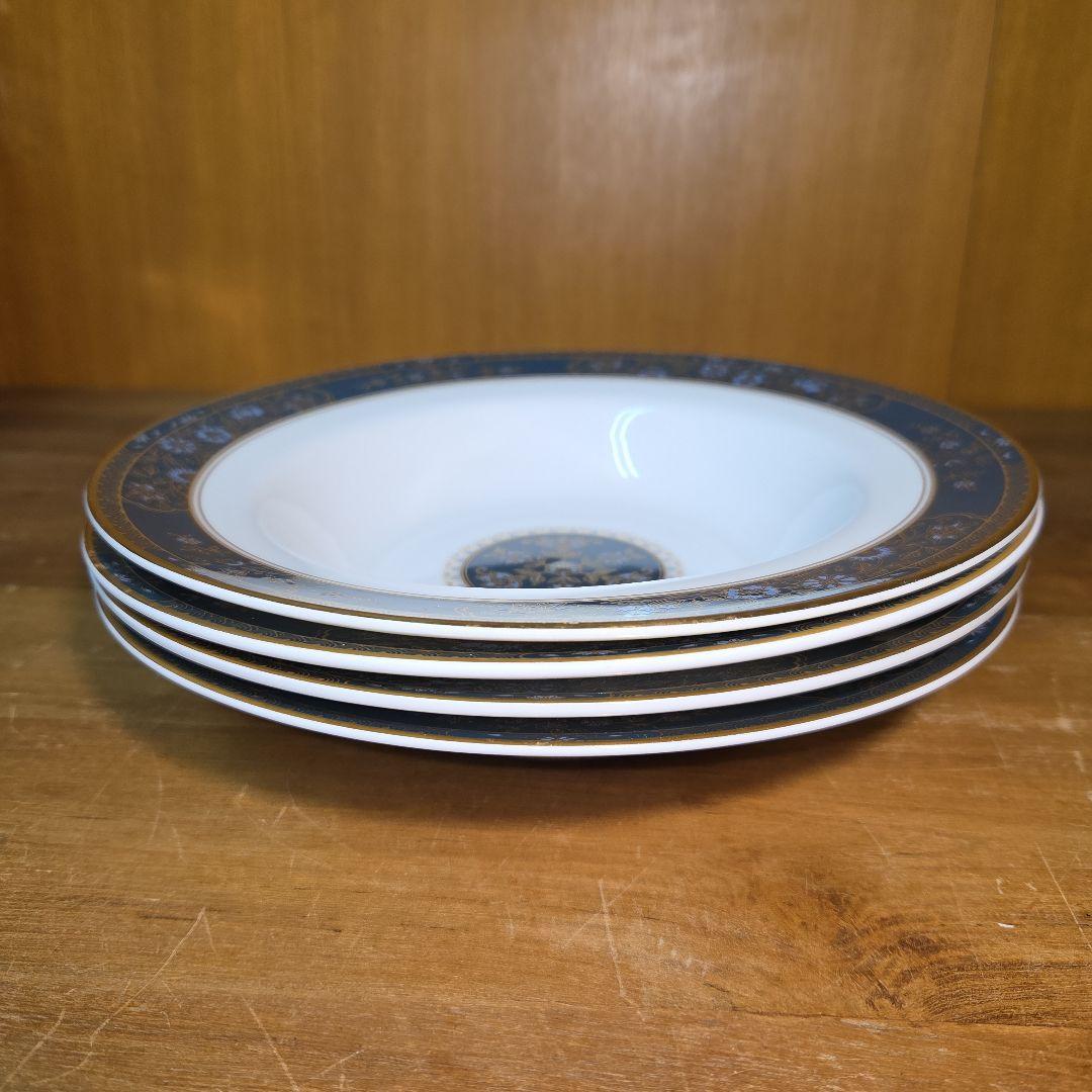 廃盤希少品！ロイヤルドルトン カーライル リム スープボウル4枚 Carlyle