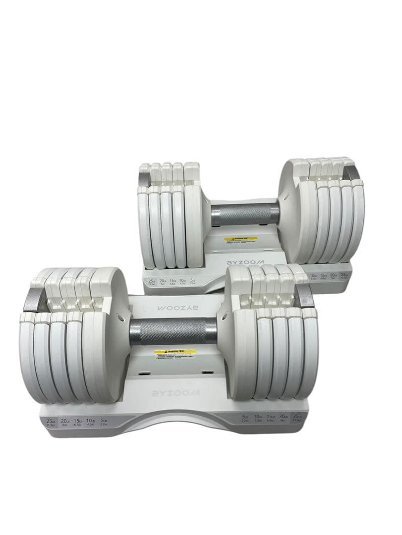 BYZOOM FITNESS 可変式 ダンベル 2個セット