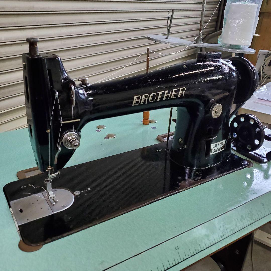 工業用ミシン、ブラザー工業用本縫いミシンDB1-B760❗整備済、作動良好