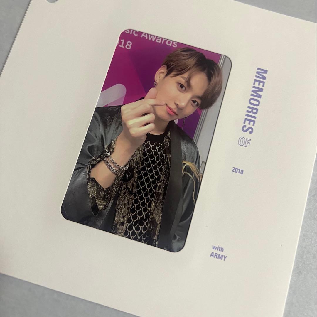 BTS MEMORIES 2018 Blu-ray ジョングク 特典 トレカ - メルカリ