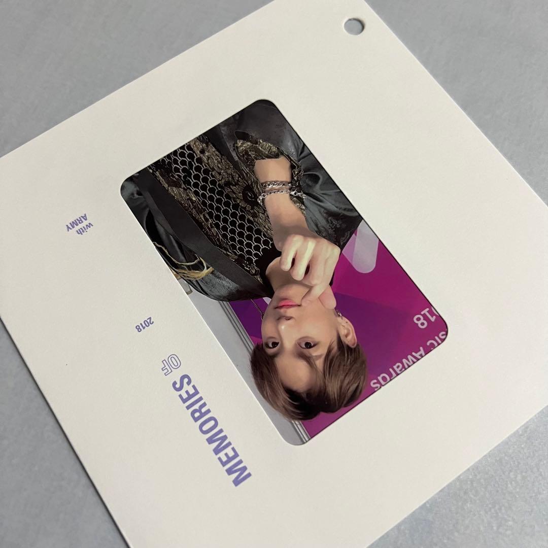 BTS MEMORIES 2018 Blu-ray ジョングク 特典 トレカ - メルカリ