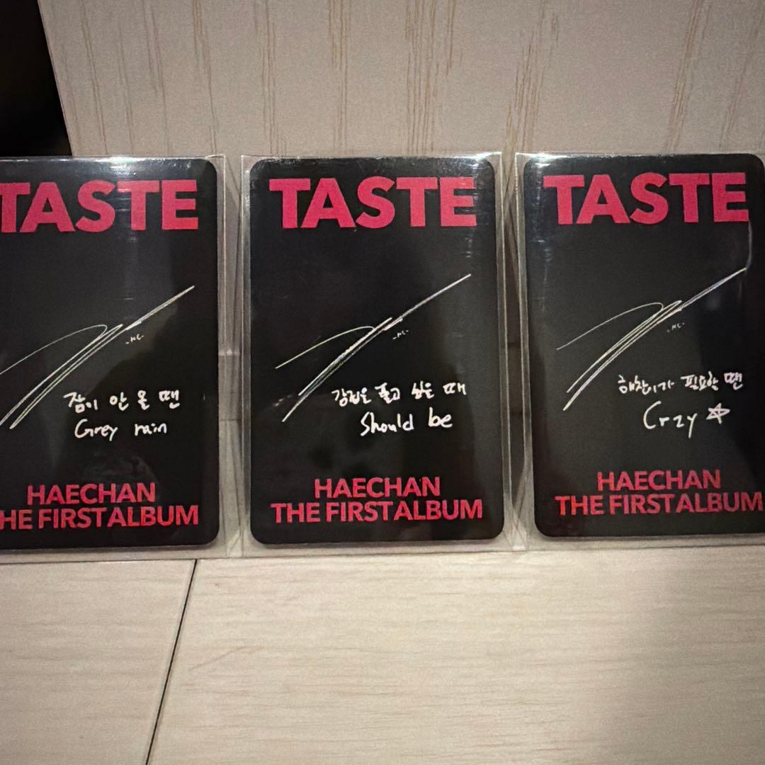 NCT 127 DREAM ヘチャン taste savory トレカ セット③ - メルカリ