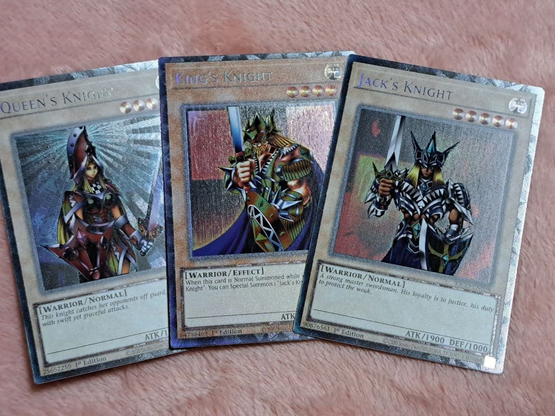 遊戯王 絵札の三銃士 英語版 1st コレクターズ キング.クイーン