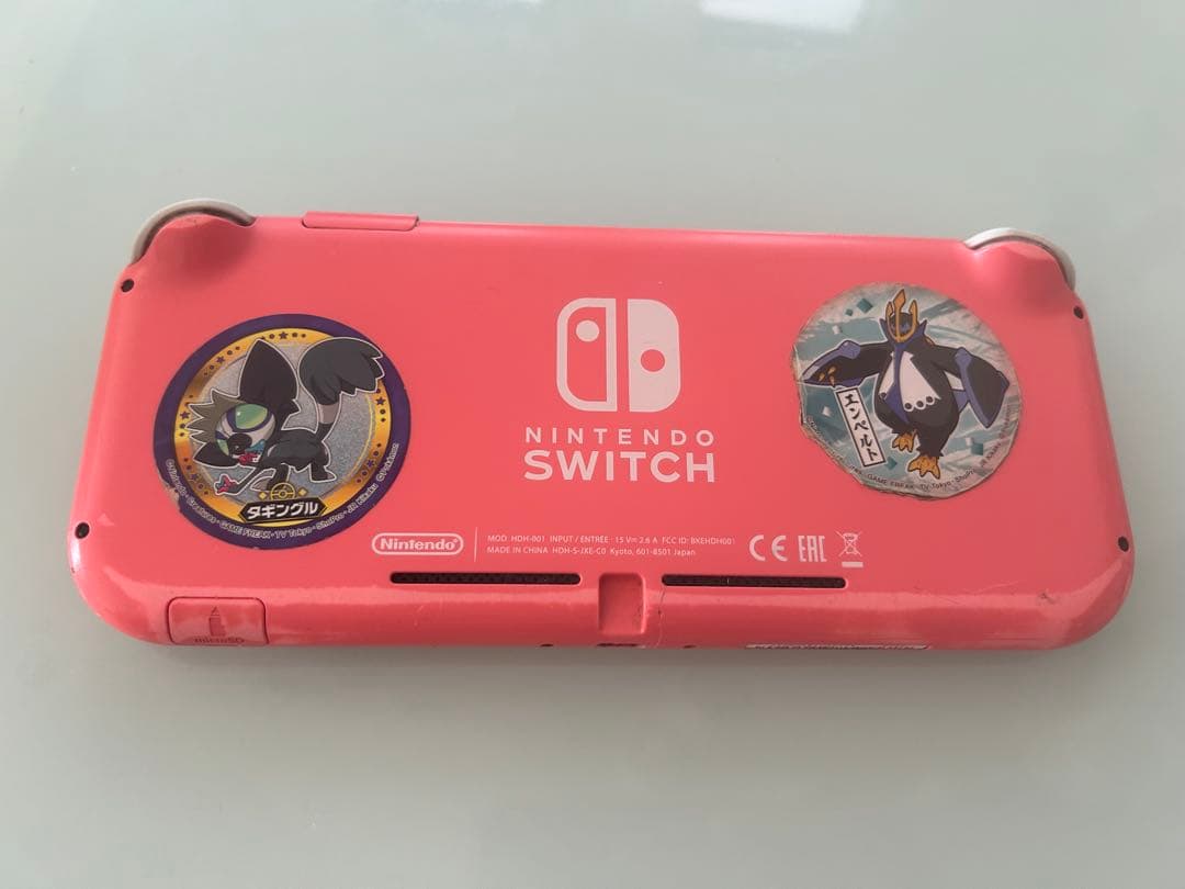 ジャンク品 ・Switch Lite ブラック・ピンクセット
