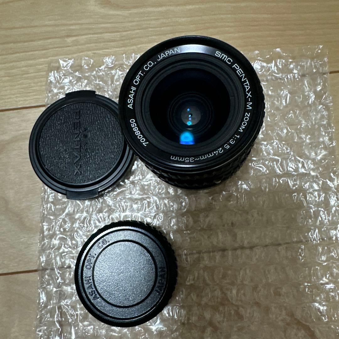 レンズ(ズーム) PENTAX-M ZOOM 24-35mm f3.5 smc PENTAX-M Zoom 24-35mm F3.5 - レアでマイナーな超広角ズーム