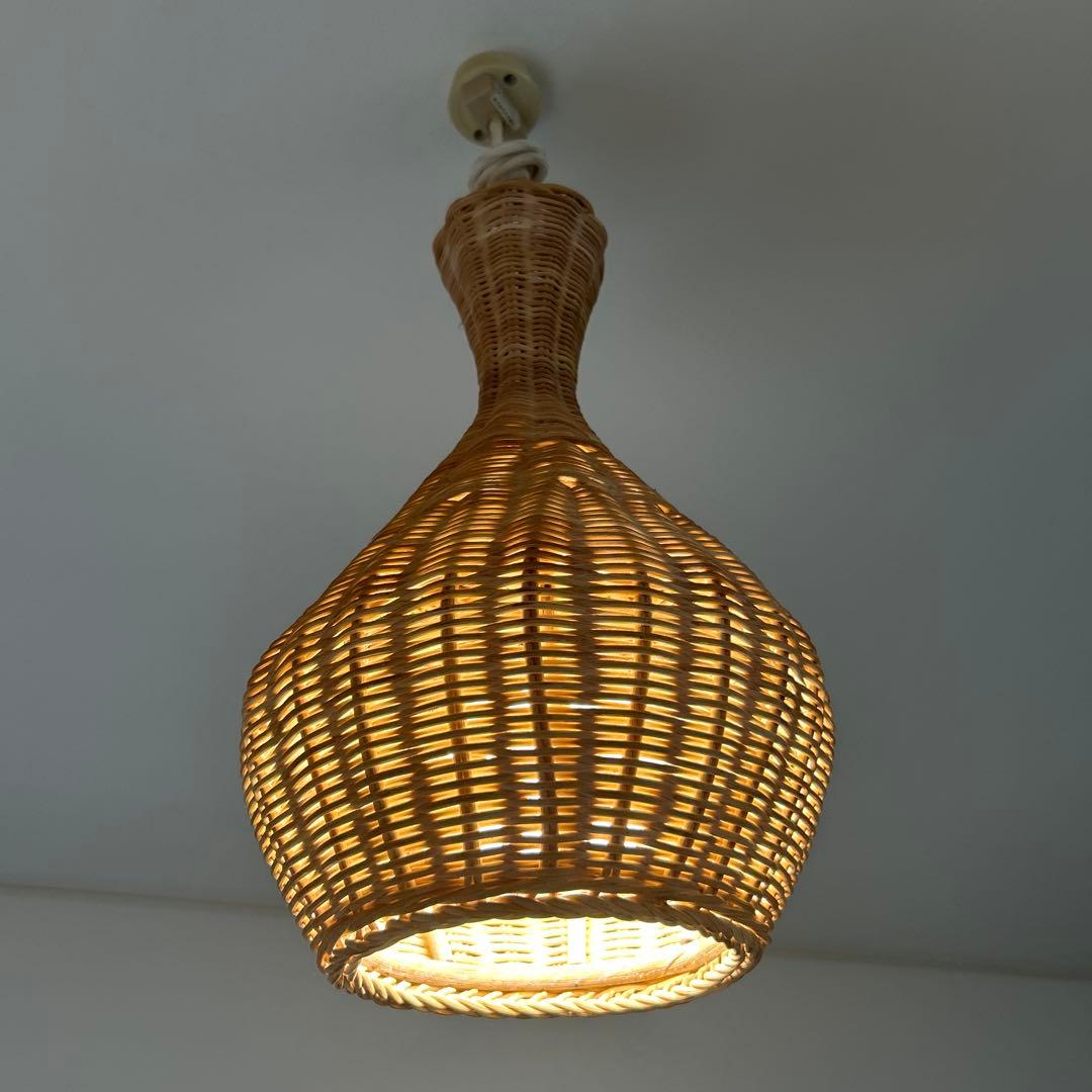 LANDSCAPE PRODUCTS 籐ペンダントライトCHEMIST LAMP - メルカリ