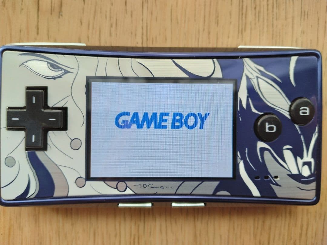 動作良好 ゲームボーイミクロ ファイナルファンタジーIV 天野喜孝