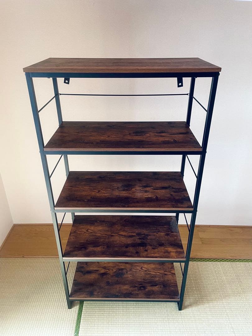 ニトリ シェルフ インダストリアル ブラウン/ブラック（送料込み