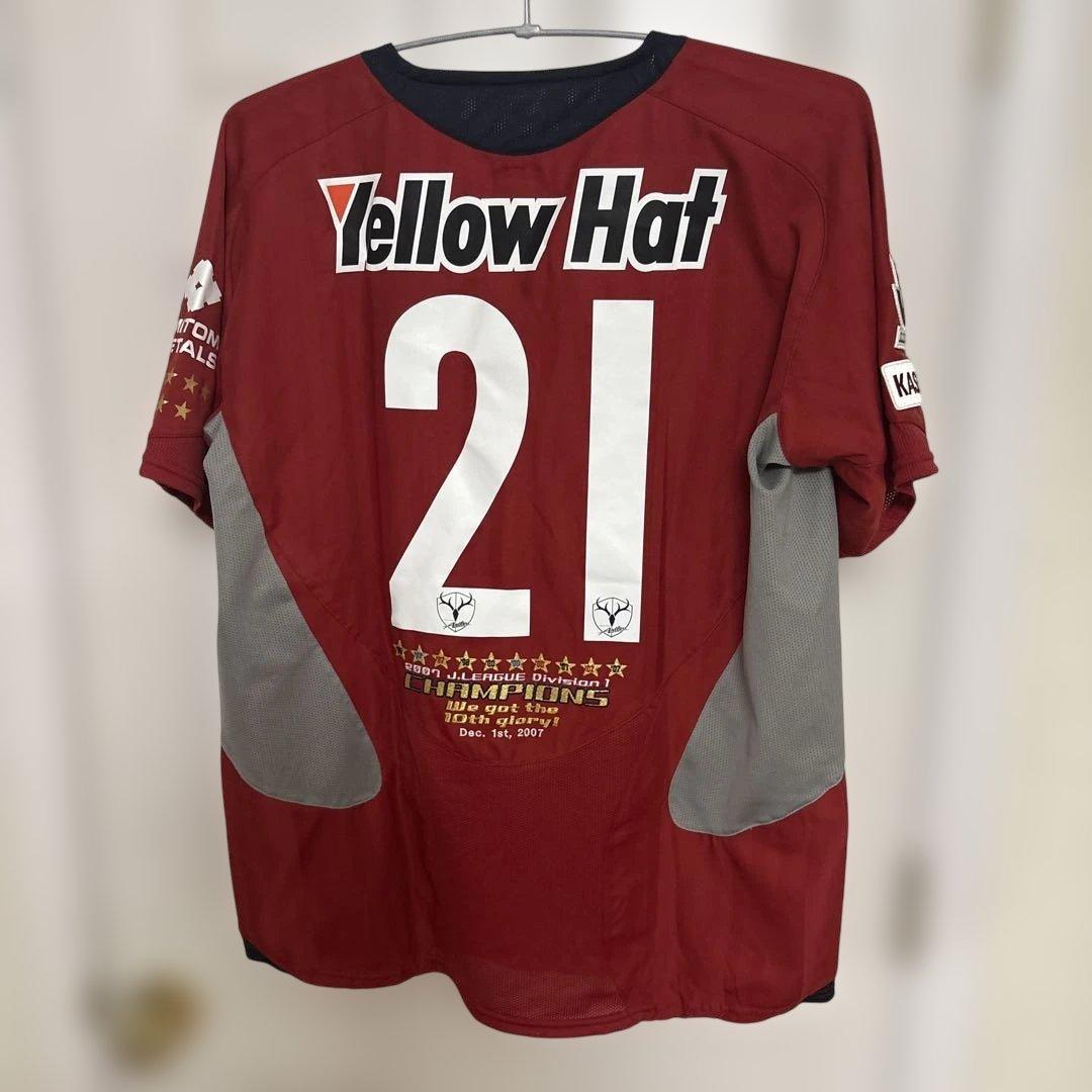 直筆サイン入りユニフォーム 2006-2007 曽ヶ端 鹿島アントラーズ