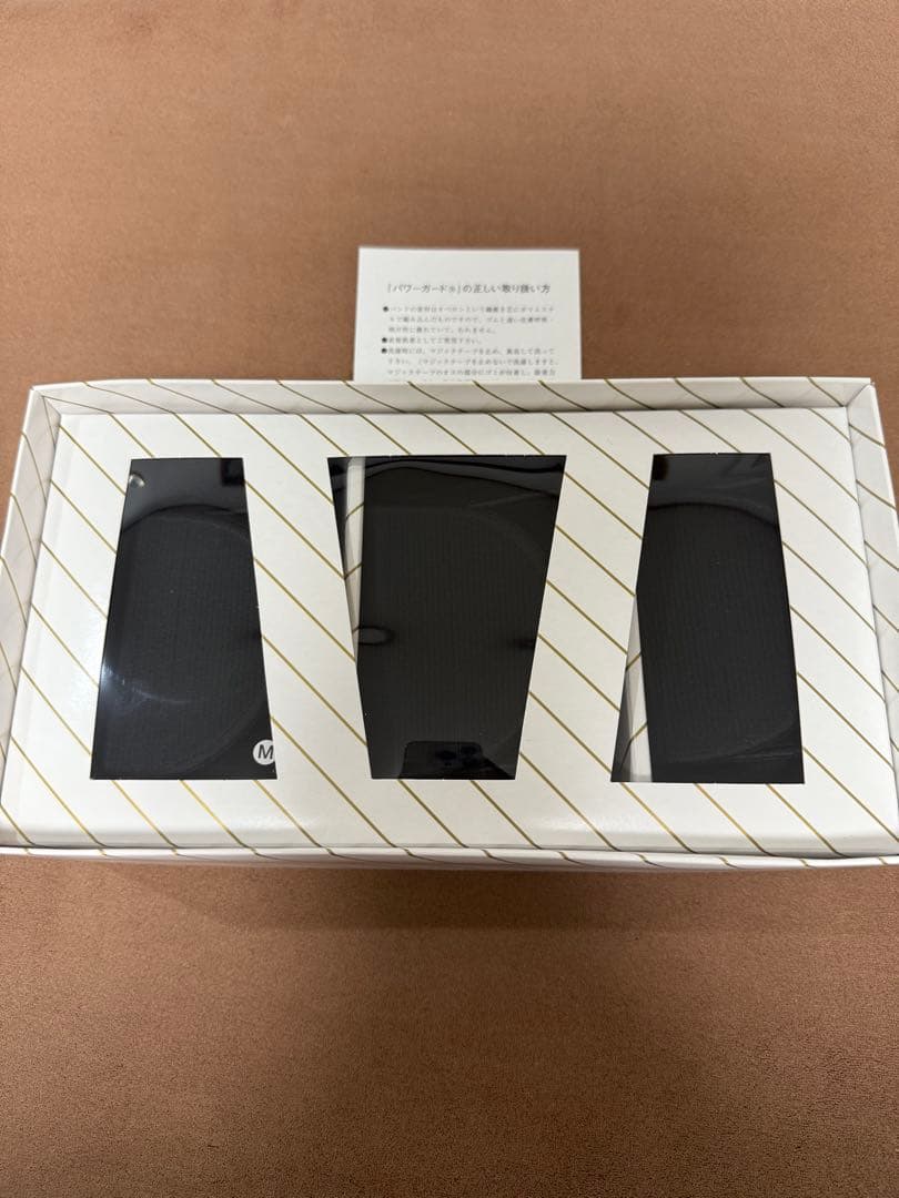 パワーガード女性用ロングタイプ ブラック 3枚 新品【M•L•LL全て対応