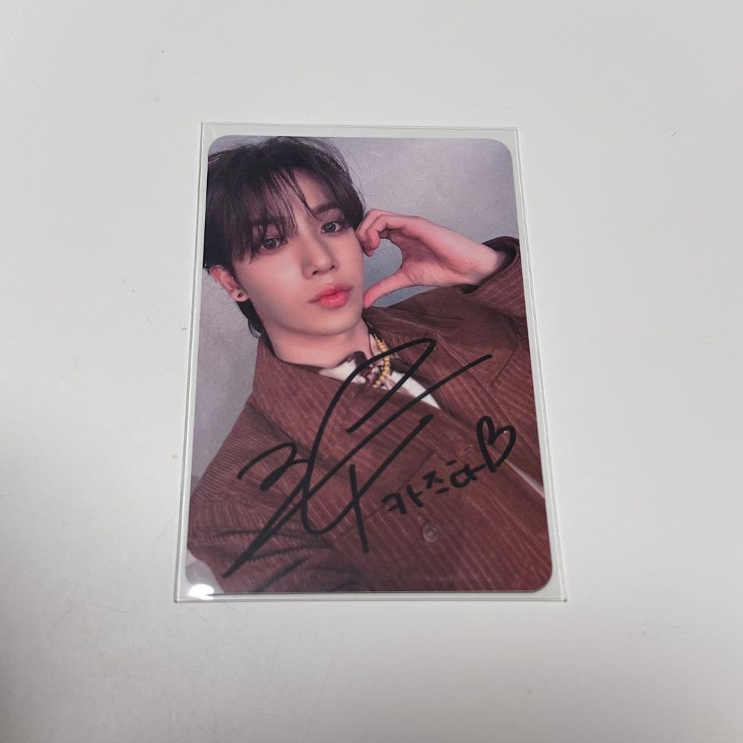 n.ssign エンサイン カズタ トレカ フォトカード サイン入り - メルカリ