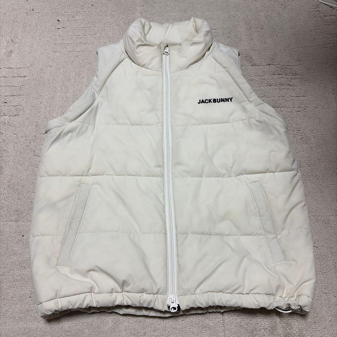 JACK BUNNY ホワイト 2WAY ダウンジャケット - メルカリ