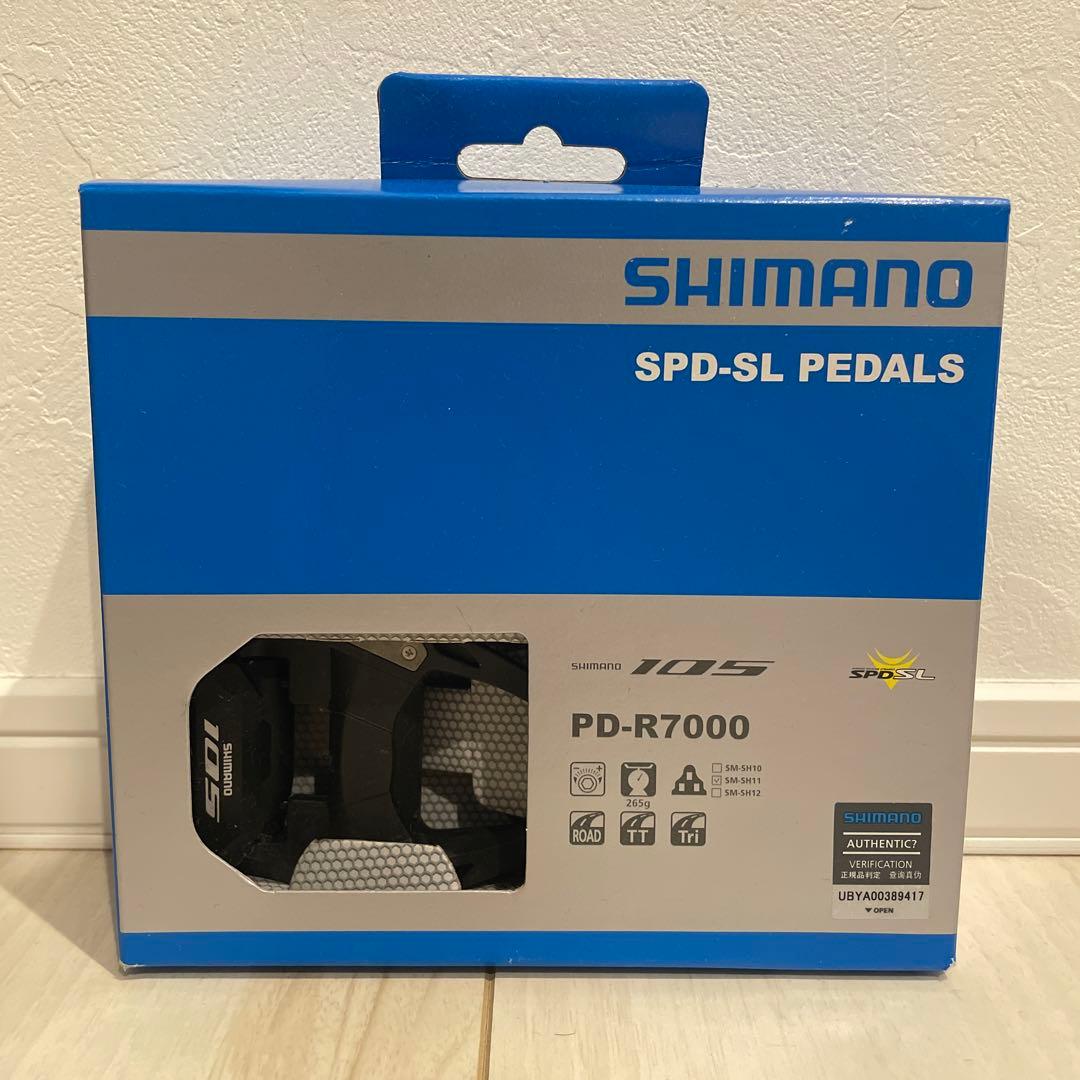 SHIMANO 105 PD-R7000 SPD-SLペダル クリート付き 楽天市場】シマノ ペダル PD-R7000 SPD-SLペダル クリート付き：SM