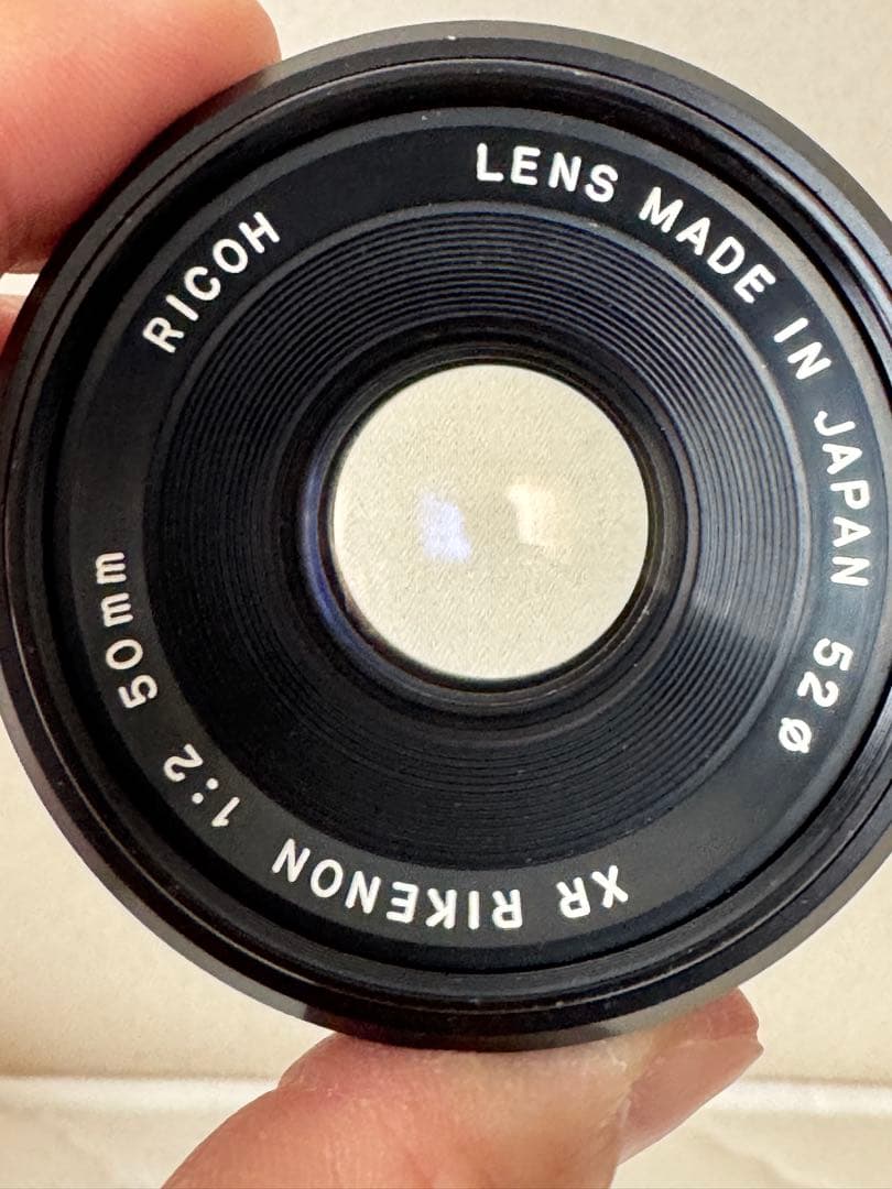 【RICOH】 XR RIKENON 50mm/1:2 ＆ PLフィルター