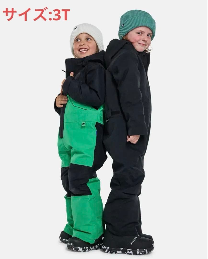 バートン トドラーワンピース BURTON GORE-TEX BLALK 3T BURTON（バートン） スノーボードウェア キッズ ワンピース 25-26