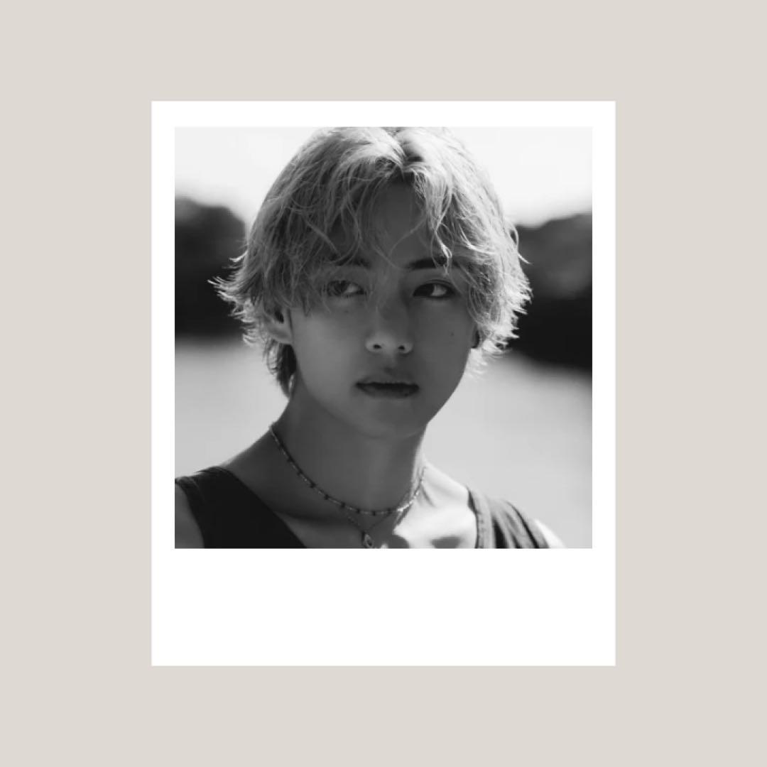 テテ テヒョン ポラロイド 4枚組 BTS V バンタン 防弾少年団 トレカ