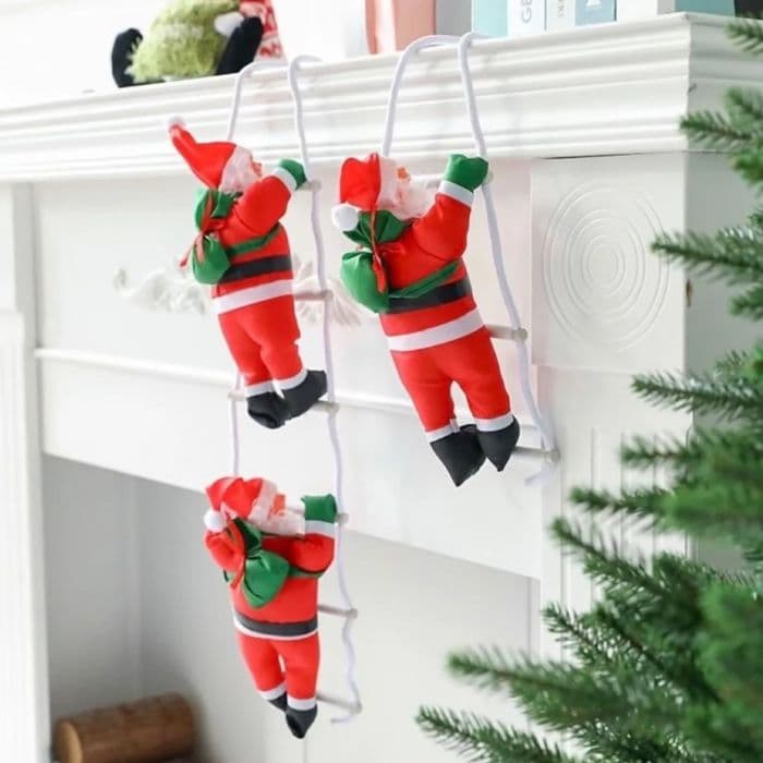 ❤️クリスマス サンタ ツリー はしごのぼり サンタクロース 1人 Xmas
