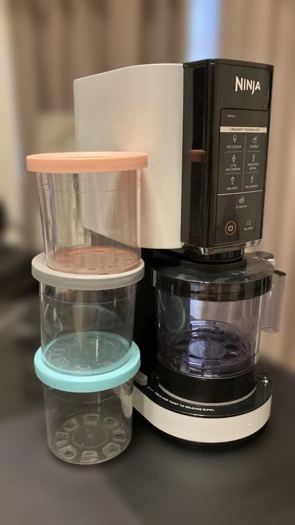 キッチン家電 Ninja CREAMi NC301HWH ニンジャ アイスクリームメーカー ジェラート シェイク Ninja NC301