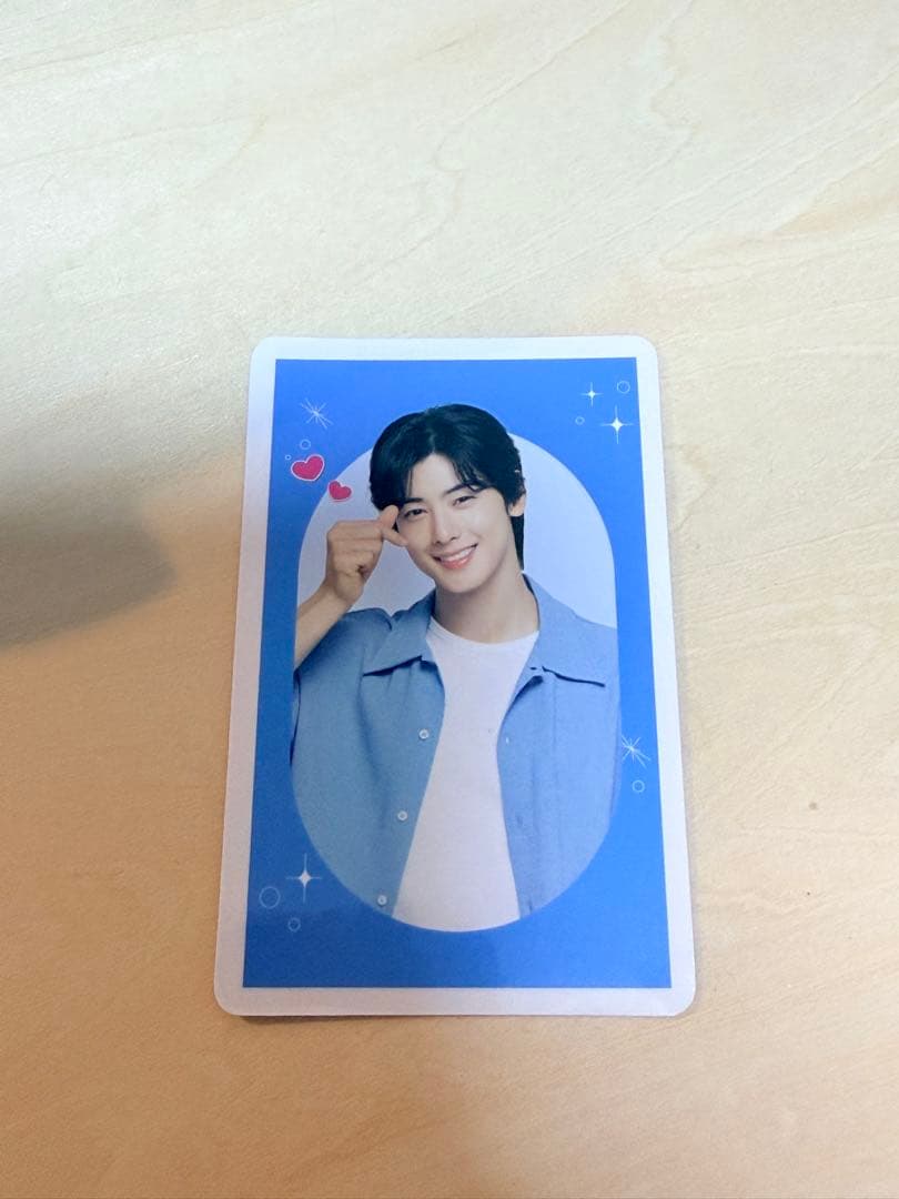 チャ・ウヌ サイン入りトレカ CHA EUN-WOO CORNETTO - メルカリ