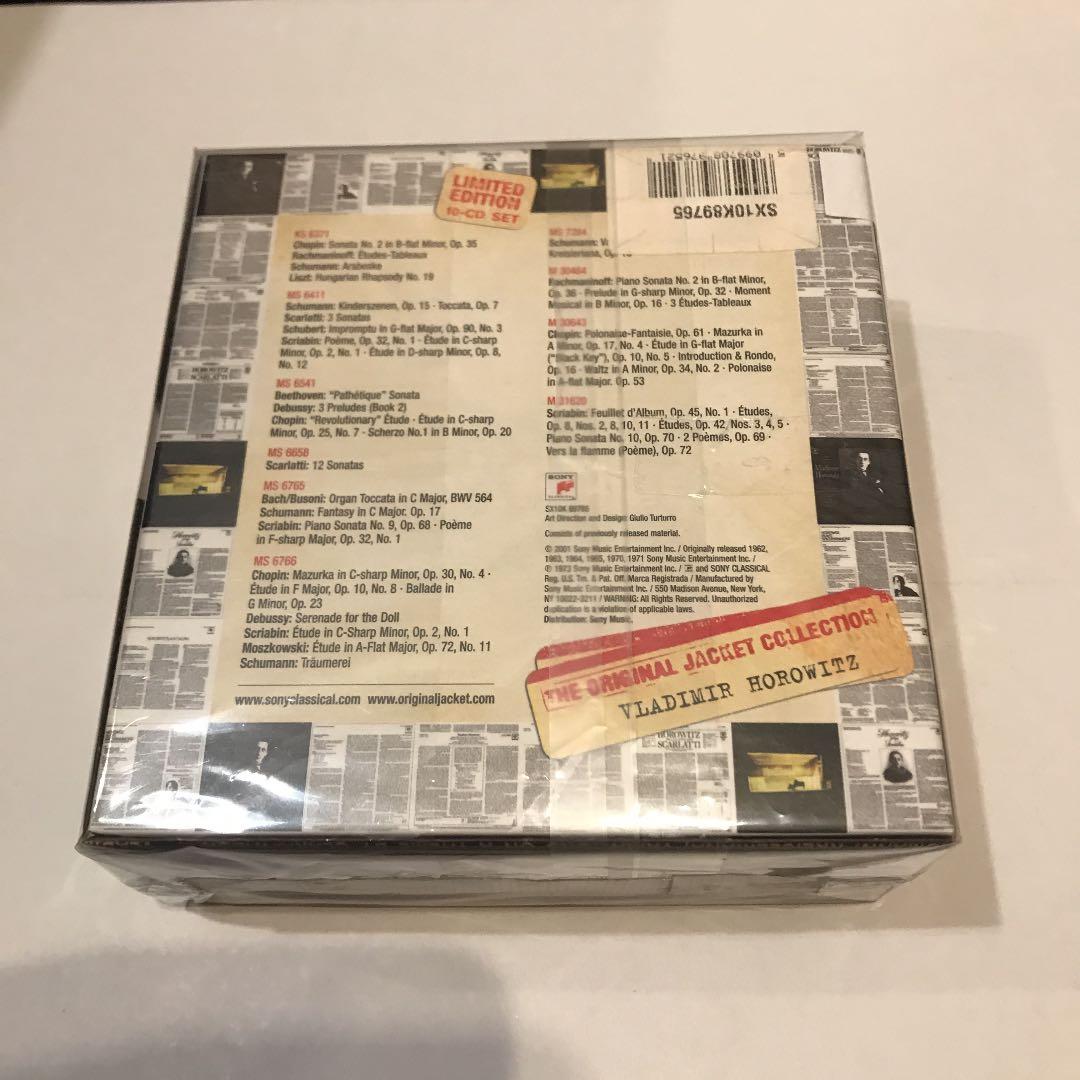 ホロヴィッツ～オリジナル・ジャケット・コレクションBOX 10CD