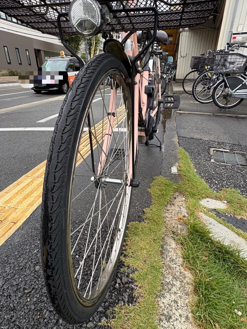 中古 Panasonic電動アシスト自転車 12Ah4点灯 大阪 - メルカリ