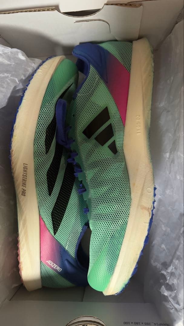 アディダス アディゼロ アバンチTYO 25.5cm - メルカリ