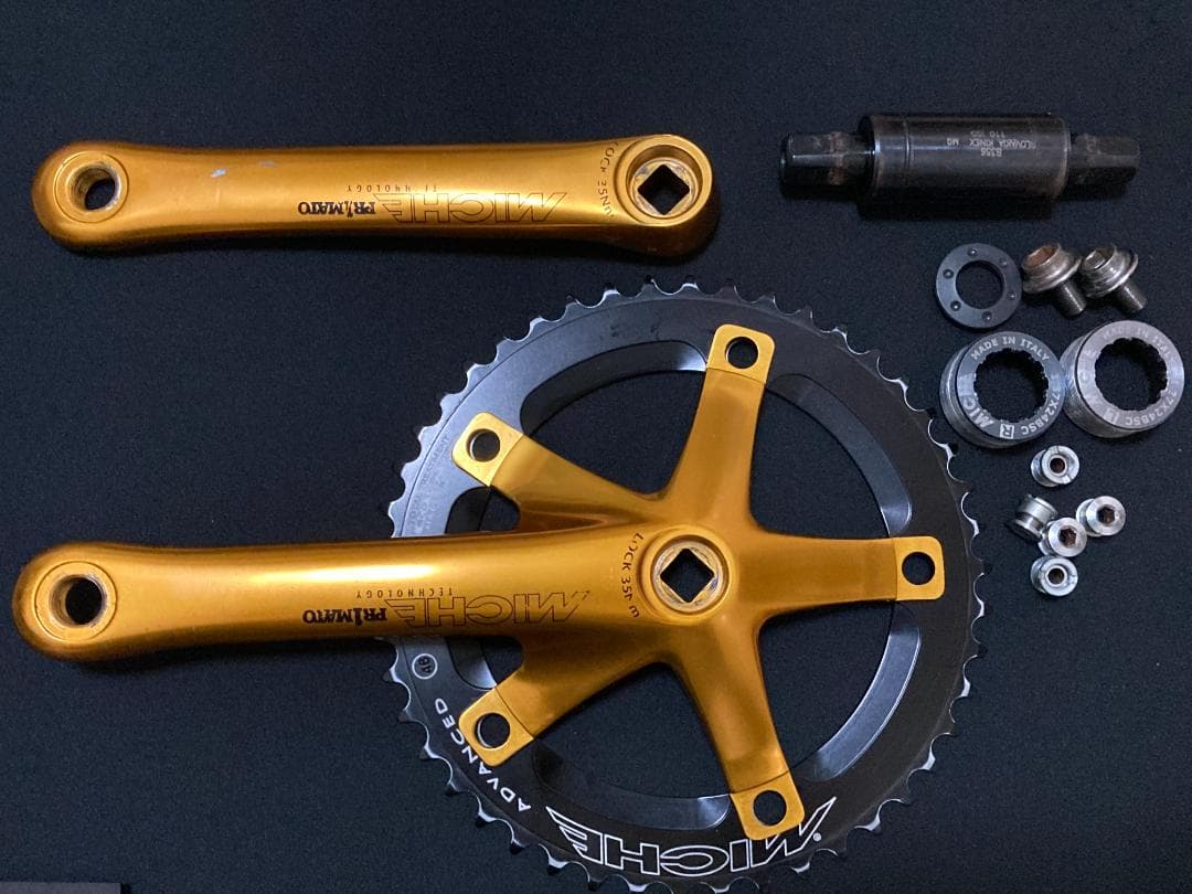 ミケ プリマト　miche primato クランクセット Miche Primato Advanced track JIS crankset | Retrogression