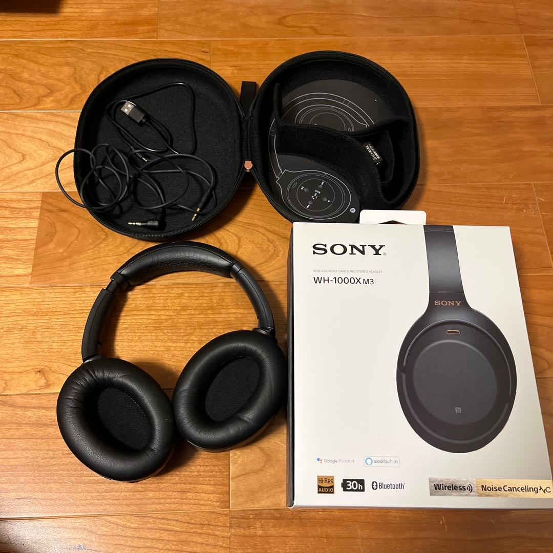 SONY WH-1000X M3 ブラック Amazon.co.jp: ソニー ワイヤレスノイズキャンセリングヘッドホン WH