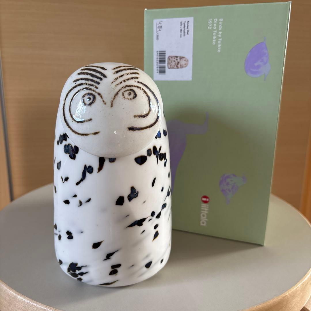 イッタラ　バード バイ トイッカ シロフクロウowl 未使用 シロフクロウ イッタラ バード バードバイトイッカ Snowy Owl - メルカリ