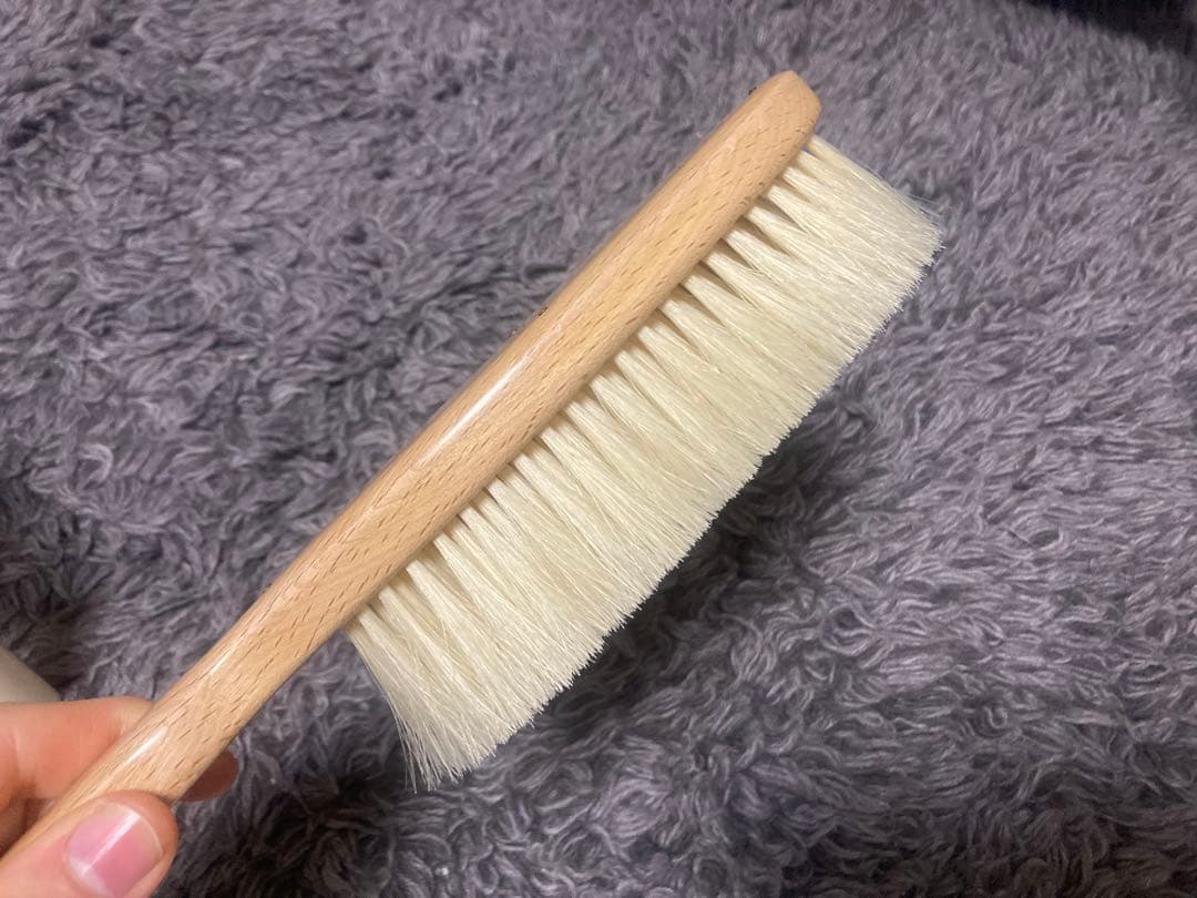 ブラシの平野 手植えカシミア 洋服ブラシ ブラシの平野 ｜カシミヤ用 手植え水雷型（すいらいがた） | かしみ屋