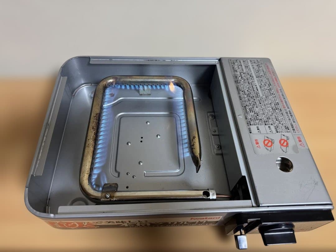 廃盤 イワタニ カセットグリル 直火で美味しい本格グリル CB-G-12