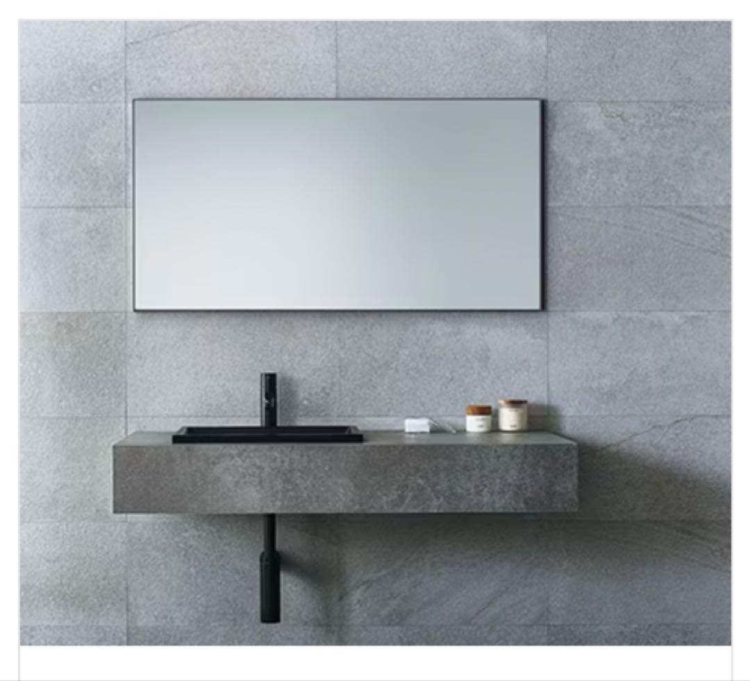 ミラタップ　サンワカンパニー　モルタナミラー　壁付け　鏡　四角　大型　大判 モルタナミラー｜ミラー（鏡）｜洗面所・水回りの通販｜ミラタップ（旧