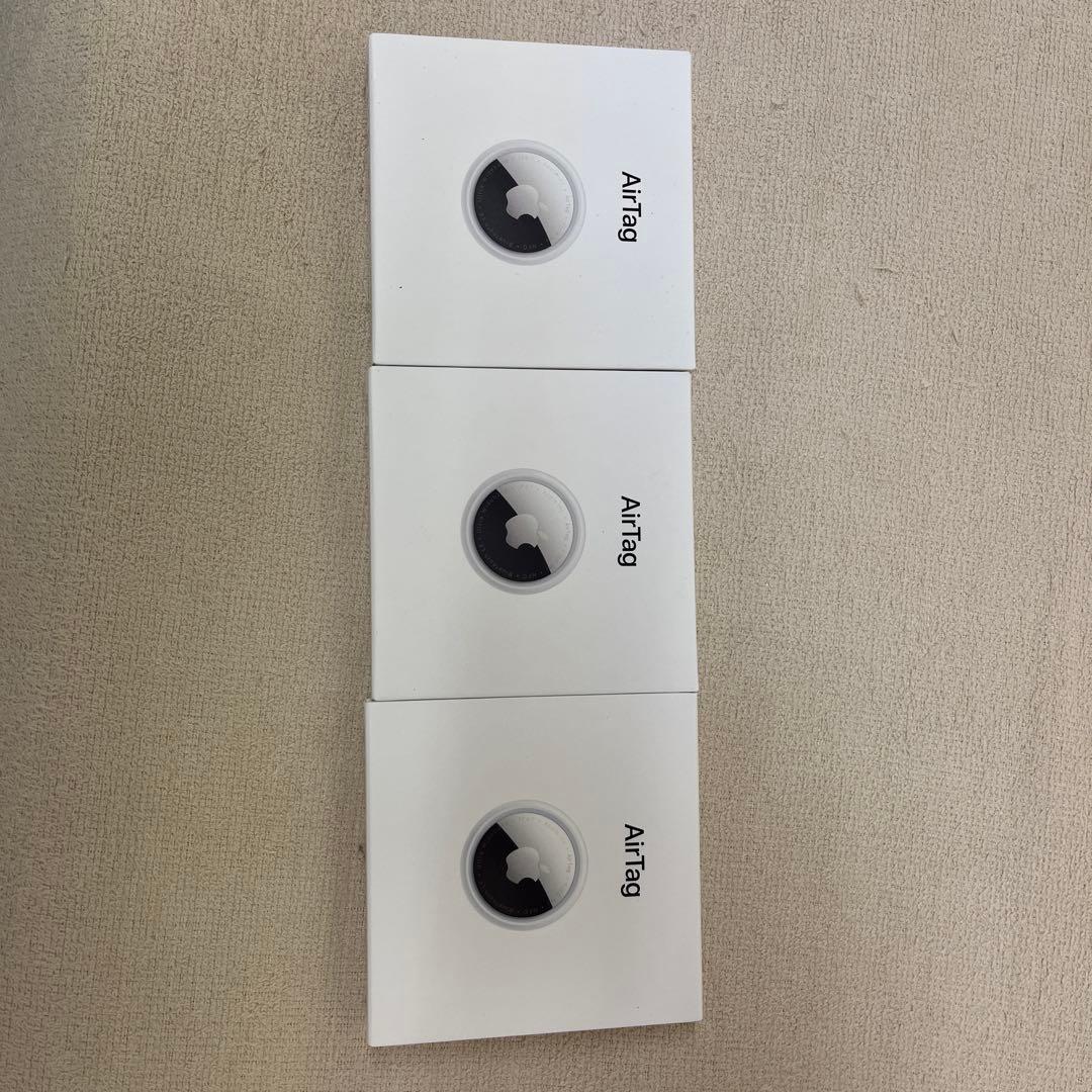 エアタグ　　AirTag Apple Apple Apple AirTag 2個セット アップル エアタグ 本体 紛失防止