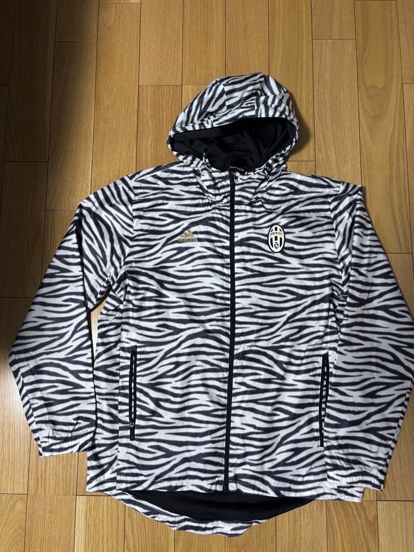 adidas Juventus ゼブラ柄 ウィンドブレーカー O - メルカリ