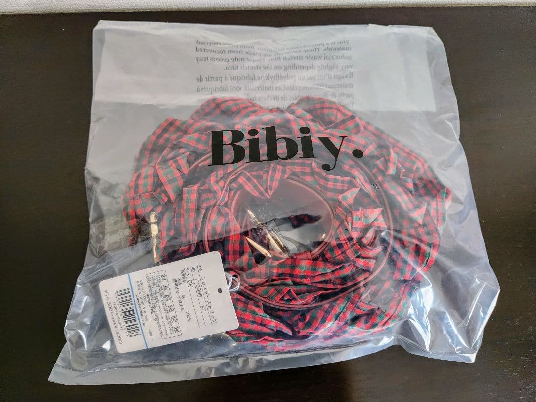 familiar Bibiy ショルダーストラップ 赤 ビビィ ファミリア bibiy familiar ビビィ ファミリア ショルダーストラップ