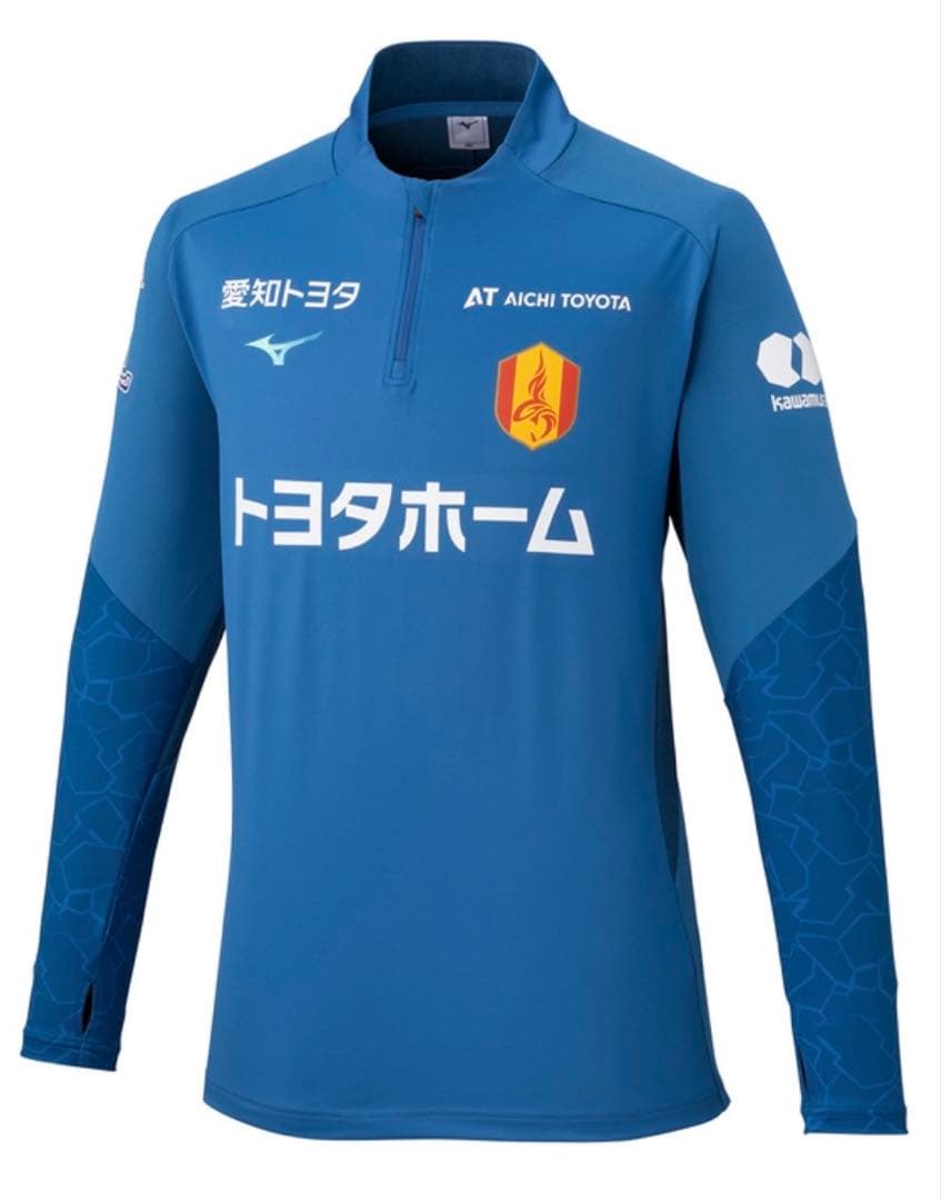 名古屋グランパス　2025練習用アウターシャツ、GK用、S、ブルー、ミズノ 2025練習用アウターシャツ | NAGOYA GRAMPUS WEB SHOP