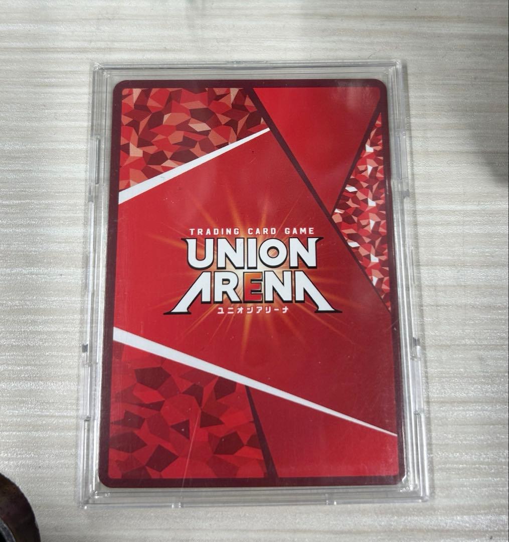UNION ARENA ブラック羽川 SR☆2 サイン - メルカリ