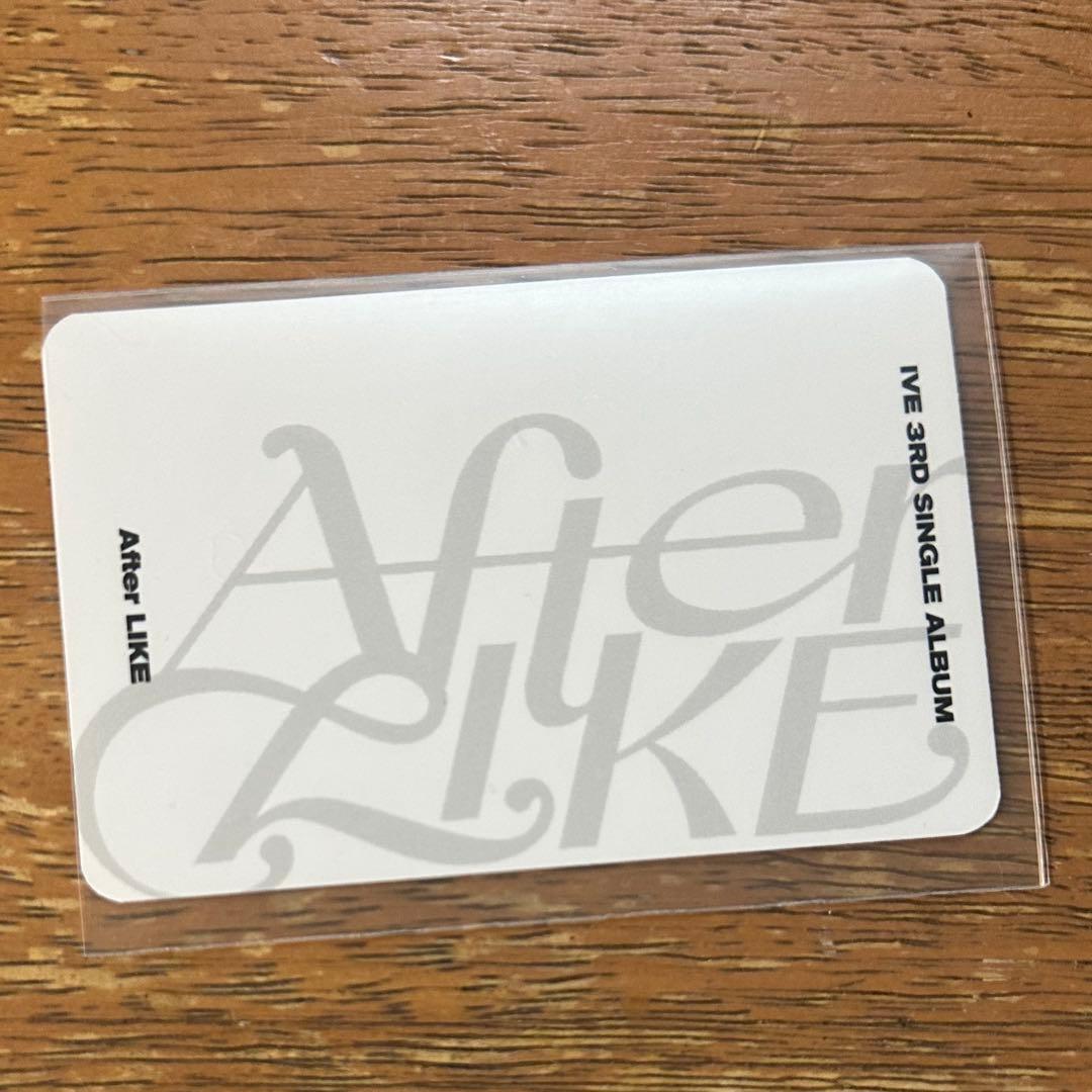 IVE サノク ユニット ユジン リズ レイ トレカ afterlike - メルカリ