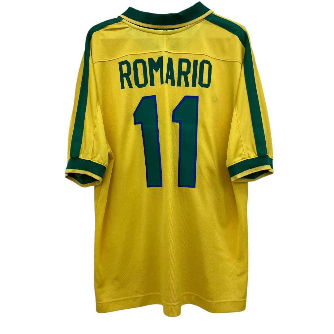 1997 ブラジル代表 ロマーリオ NIKEオフィシャル 当時物ユニフォーム