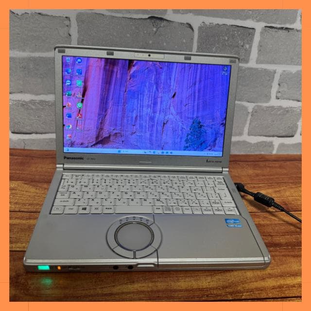 ✨12.1型モバイルPC×SSD換装済Panasonic Let's Note✨ 中古パソコン 今だけSSD倍増↑】Panasonic CF-XZ6 2in1タブレット 中古