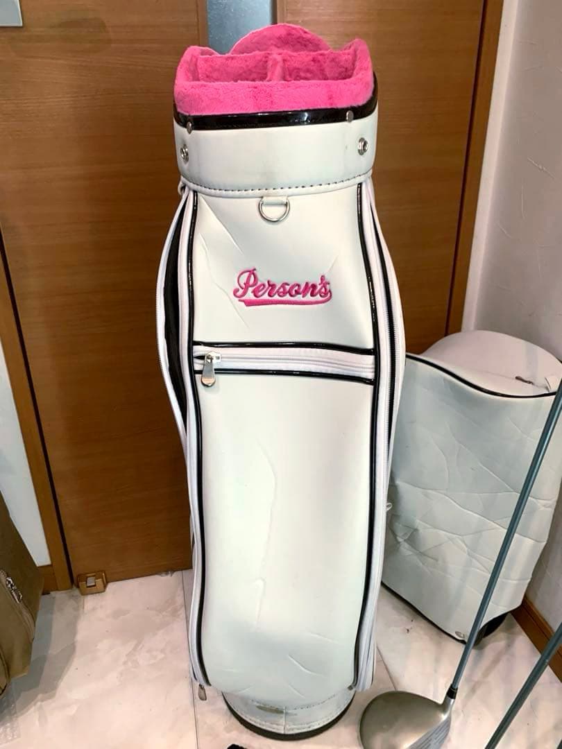 良品 未使用有り レディースゴルフクラブ セット フィラ バッグ
