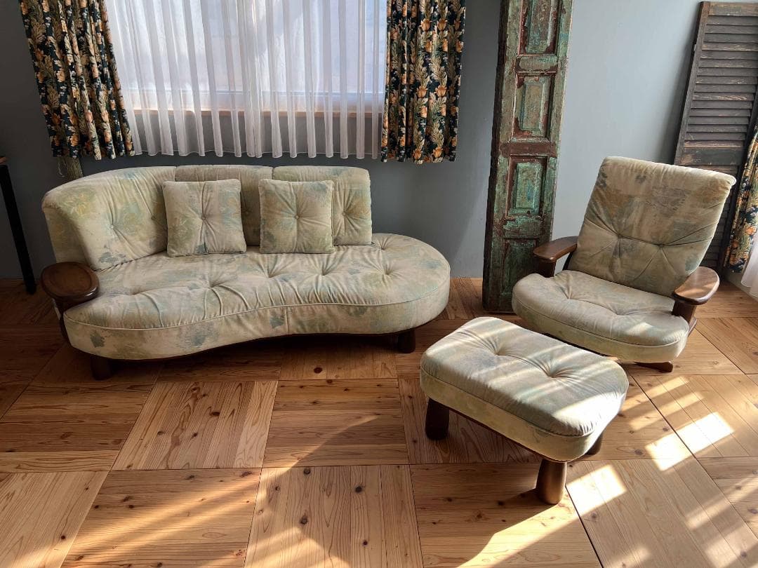 ソファ 座椅子 オットマン セット売り 直接引き取りのみ 楽天市場】【スーパーセール超目玉】座椅子 回転 リクライニング