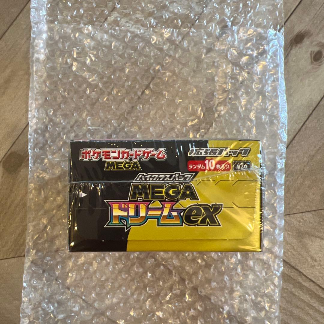 シュリンク付き ポケモンカード MEGA ドリーム ex 1BOX - メルカリ