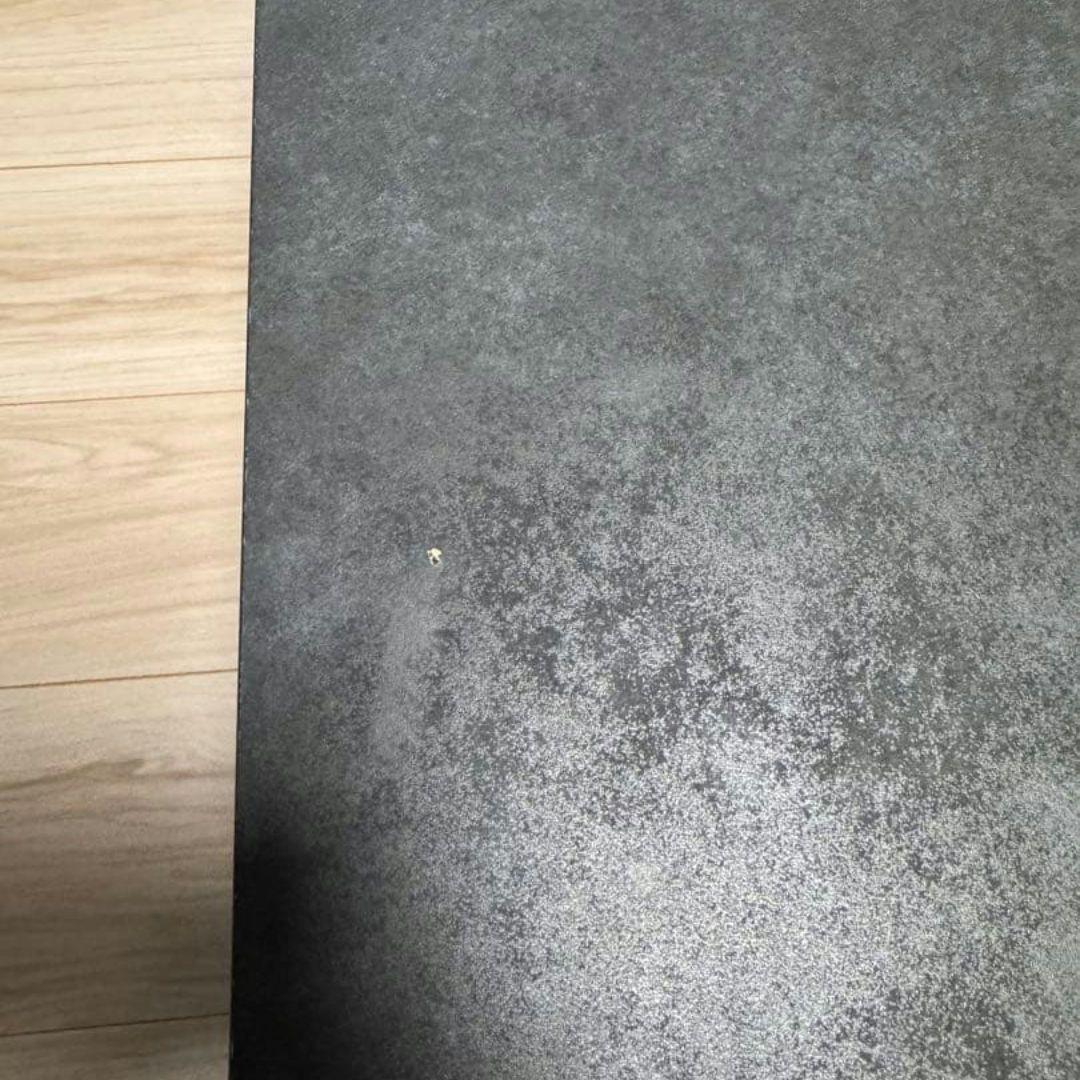 LOWYA センターテーブル モルタルブラック 90cm×90cm - メルカリ