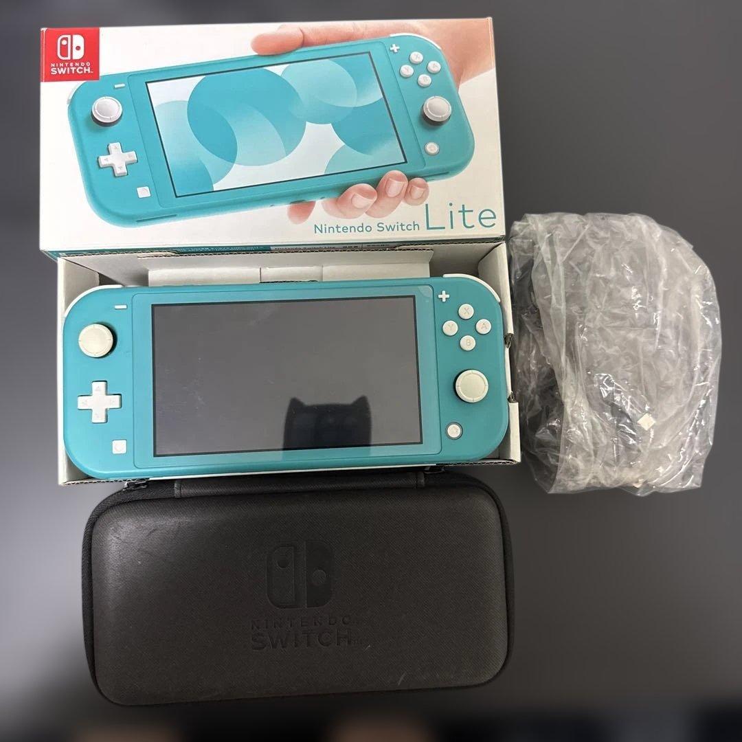 Nintendo Switch Lite ターコイズ 本体 初期化済み - メルカリ