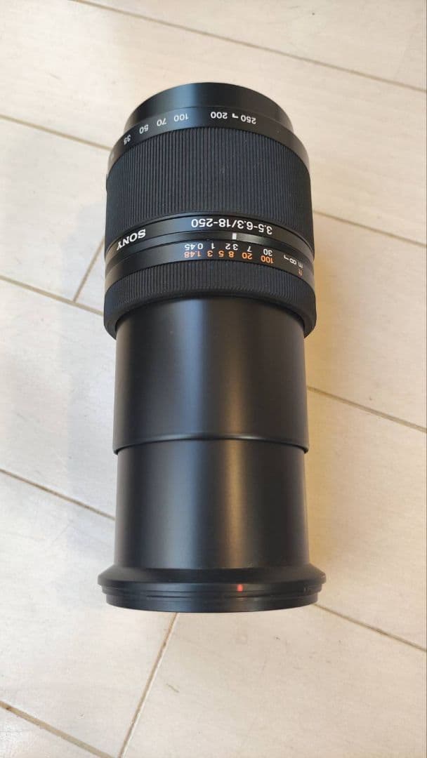 SONY DT 18-250mm F3.5-6.3 カメラズームレンズ