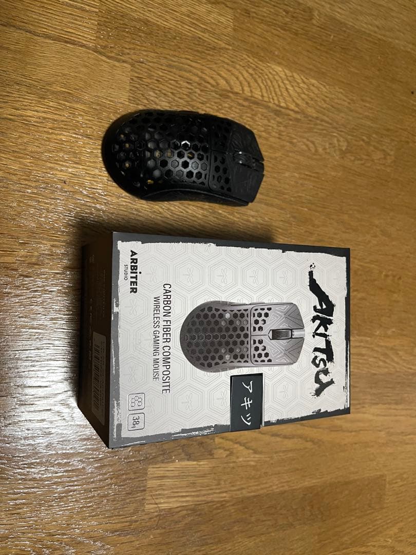AKITSA ARBITER カーボンファイバー マウス VANCER x Arbiter Studio AKITSU Carbon Fiber 8K Wireless Gaming